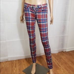 Ksubi jeans plaid pants